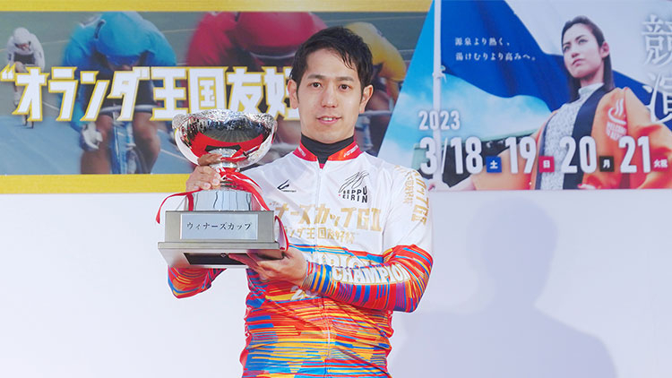2023年優勝の松浦悠士(photo by Shimajoe)