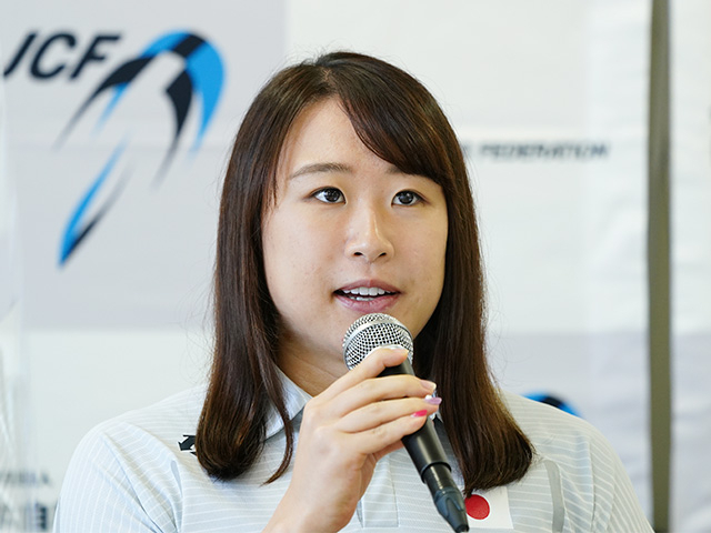 中距離女子オムニアム代表・梶原悠未(かじはら・ゆうみ)(提供:日本自転車競技連盟)