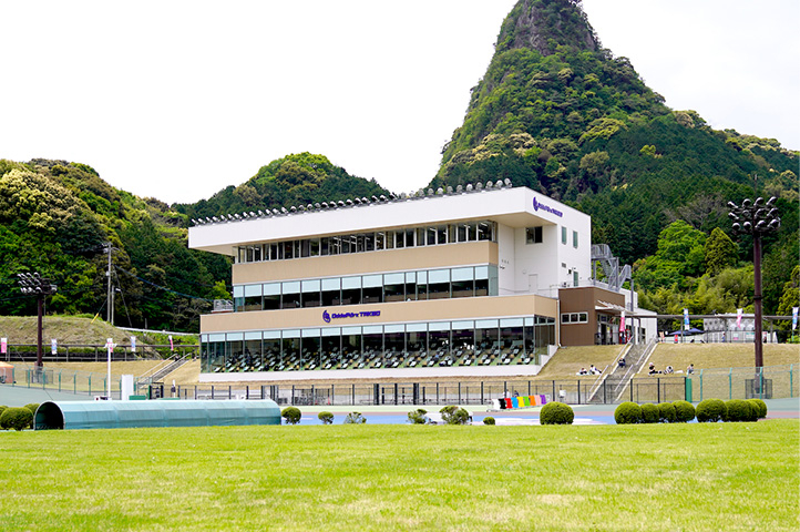 大楠賞争奪戦が開催される武雄競輪場(撮影:島尻譲)